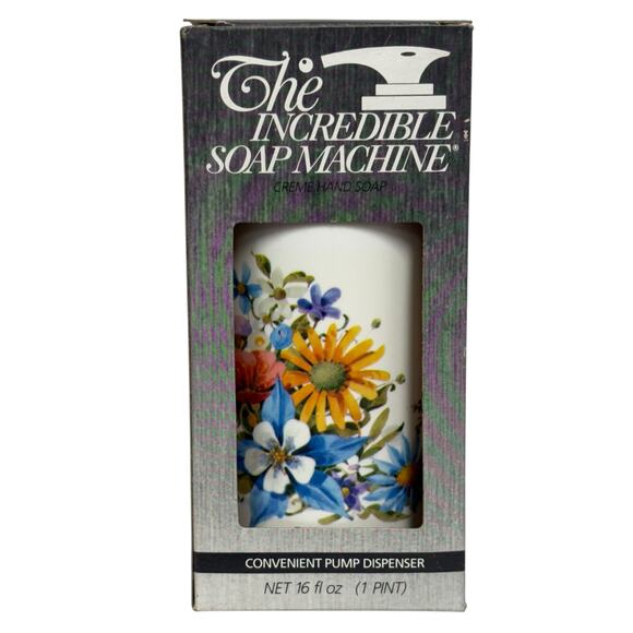 Vintage Village Bath Products The Incredible Soap Machine 1986 Hand Soap - Picture 2 of 6